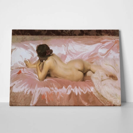 Πινακας σε καμβά JOAQUIN SOROLLA - NAKED WOMAN - Sorolla Joaquin