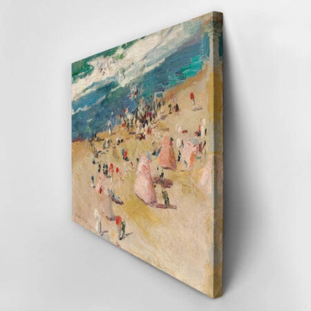 Πινακας σε καμβά JOAQUIN SOROLLA - ON THE BEACH AT BIARRITZ - Sorolla Joaquin Sticky 2