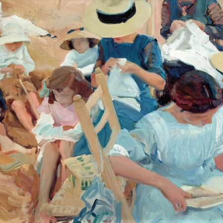 Πινακας σε καμβά JOAQUIN SOROLLA - ON THE SAND - Sorolla Joaquin Sticky 5