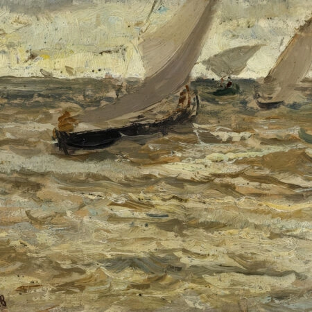 Πινακας σε καμβά JOAQUIN SOROLLA - SALIDA DE LAS BARCAS ASTURIAS - Sorolla Joaquin Sticky 5