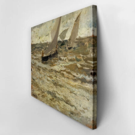 Πινακας σε καμβά JOAQUIN SOROLLA - SALIDA DE LAS BARCAS ASTURIAS - Sorolla Joaquin Sticky 2