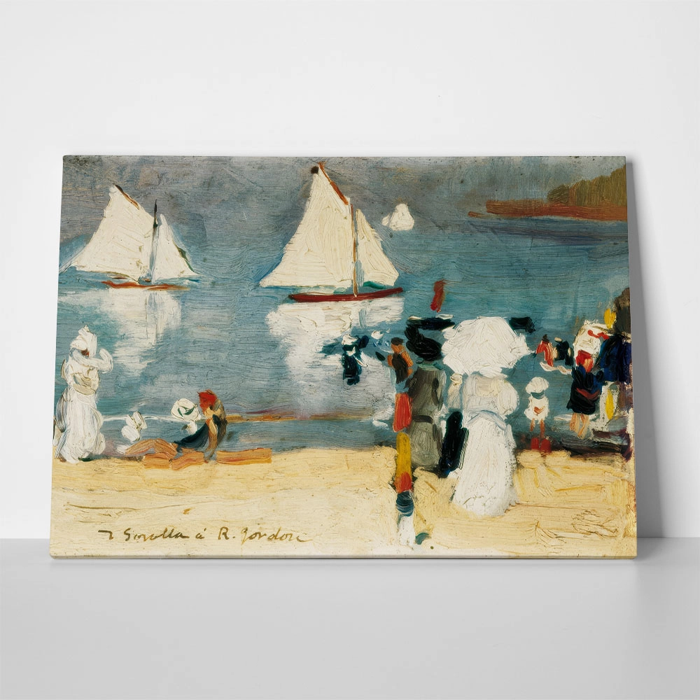 Πινακας σε καμβά JOAQUIN SOROLLA - SUN AND SEA
