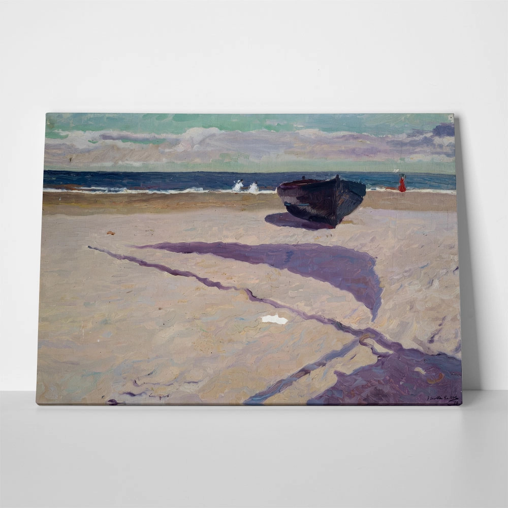 Πινακας σε καμβά JOAQUIN SOROLLA - THE SHADOW OF THE BOAT