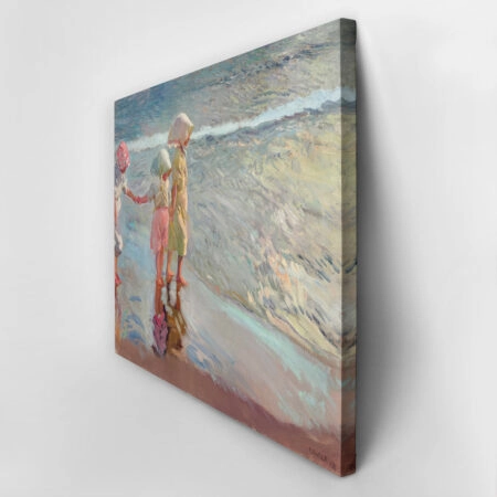 Πινακας σε καμβά JOAQUIN SOROLLA - THE THREE SISTERS ON THE BEACH - Sorolla Joaquin Sticky 2