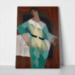 Πινακας σε καμβά JUAN GRIS - ARLEQUIN