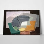 Πινακας σε καμβά JUAN GRIS - FRUITDISH AND CARAFE