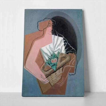 Πινακας σε καμβά JUAN GRIS - LA FEMME AU PANIER