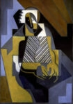 Πινακας σε καμβά JUAN GRIS - SEATED WOMAN