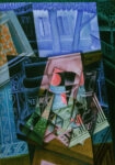 Πινακας σε καμβά JUAN GRIS - STILL LIFE BEFORE AN OPEN WINDOW
