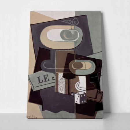 Πινακας σε καμβά JUAN GRIS - THE DICE