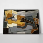 Πινακας σε καμβά JUAN GRIS - VIOLIN AND CLARINET