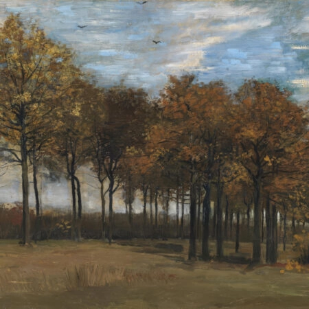 Πινακας σε καμβά VAN GOGH - AUTUMN LANDSCAPE - Vincent Van Gogh Sticky 5