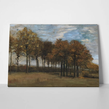 Πινακας σε καμβά VAN GOGH - AUTUMN LANDSCAPE - Vincent Van Gogh