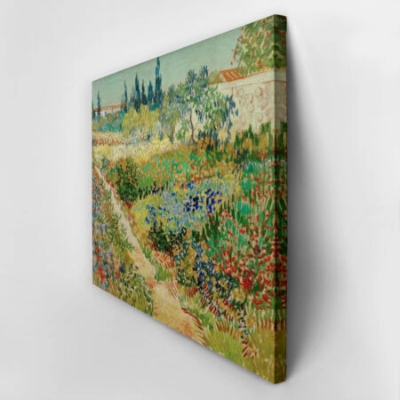 Πινακας σε καμβά VAN GOGH - BLUEHENDER GARTEN MIT PFAD - Vincent Van Gogh Sticky 2