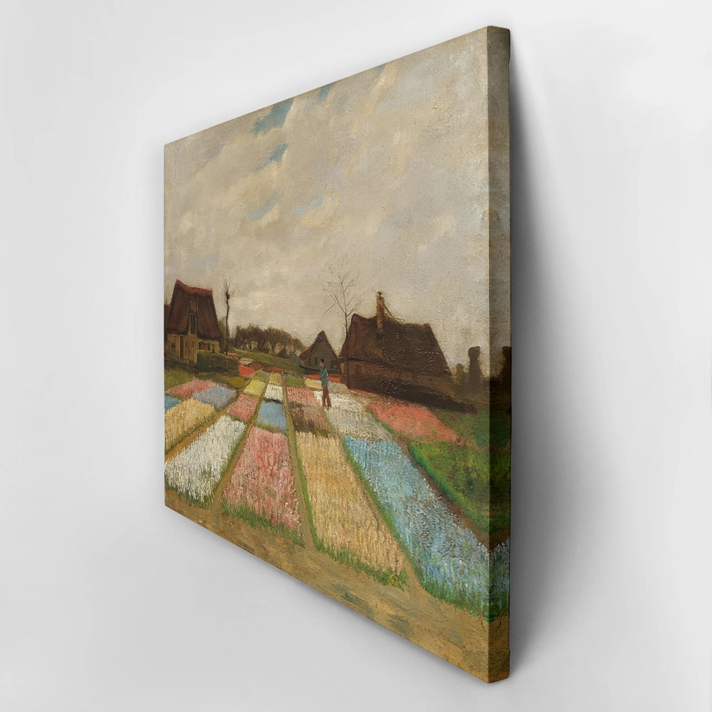 Πινακας σε καμβά VAN GOGH - BLUMENBEETE IN HOLLAND