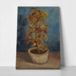 Πινακας σε καμβά VAN GOGH - BLUMENTOPF MIT BUNTNESSEL