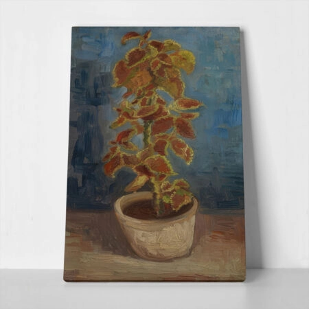 Πινακας σε καμβά VAN GOGH - BLUMENTOPF MIT BUNTNESSEL - Vincent Van Gogh