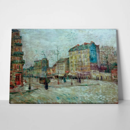 Πινακας σε καμβά VAN GOGH - BOULEVARD DE CLICHY - Vincent Van Gogh