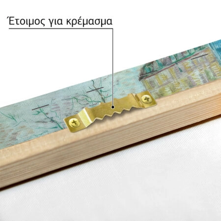 Πινακας σε καμβά VAN GOGH - BOULEVARD DE CLICHY - Vincent Van Gogh Sticky 4