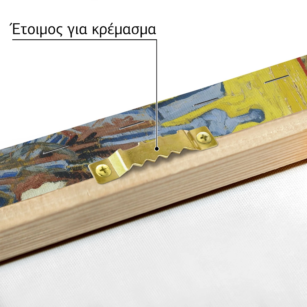 Πινακας σε καμβά VAN GOGH - COURTESAN AFTER EISEN