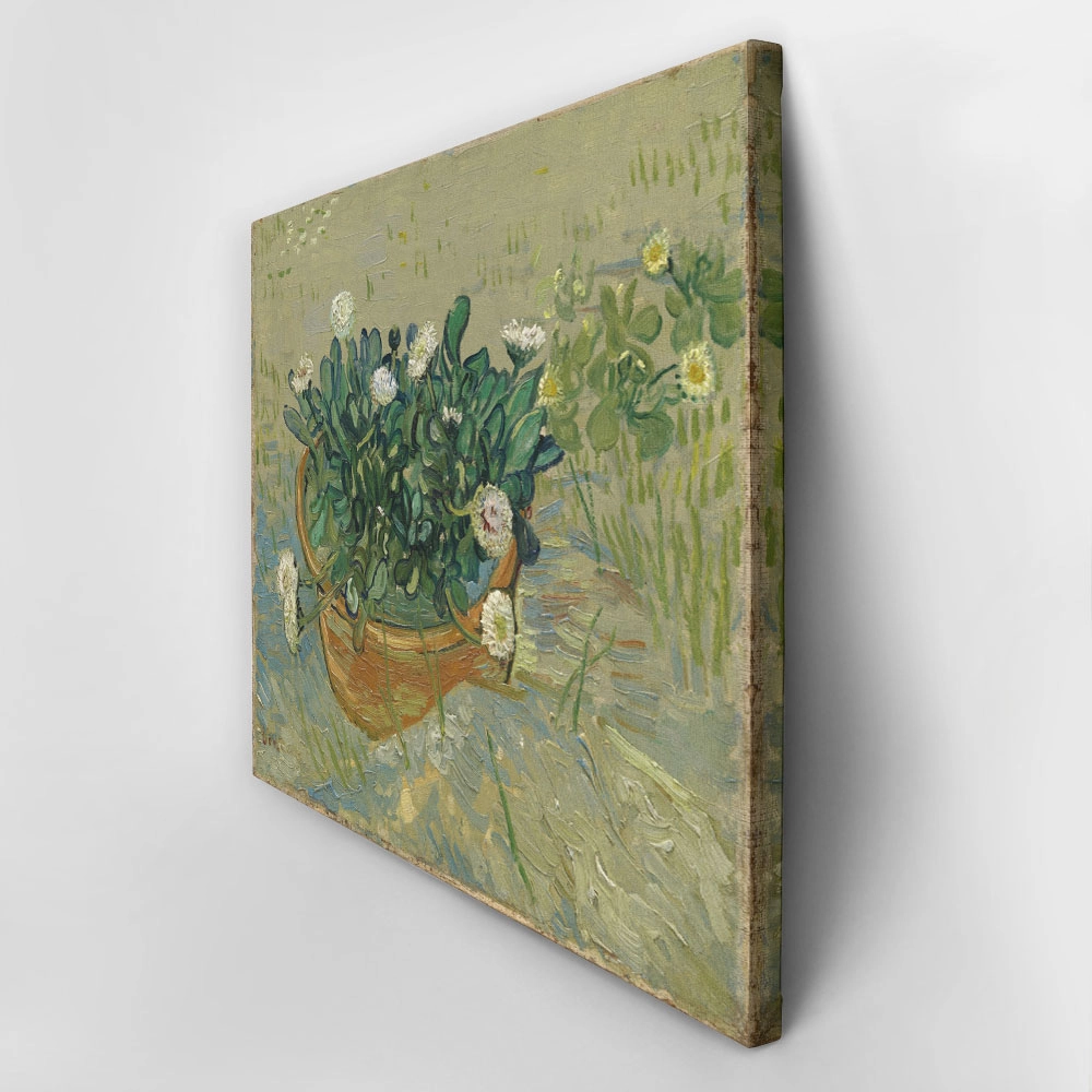 Πινακας σε καμβά VAN GOGH - DAISES ARLES