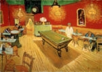 Πινακας σε καμβά VAN GOGH - DAS NACHTCAF AN DER PLACE LAMARTINE IN ARLES