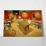 Πινακας σε καμβά VAN GOGH - DAS NACHTCAF AN DER PLACE LAMARTINE IN ARLES