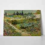 Πινακας σε καμβά VAN GOGH - GARDEN AT ARLES