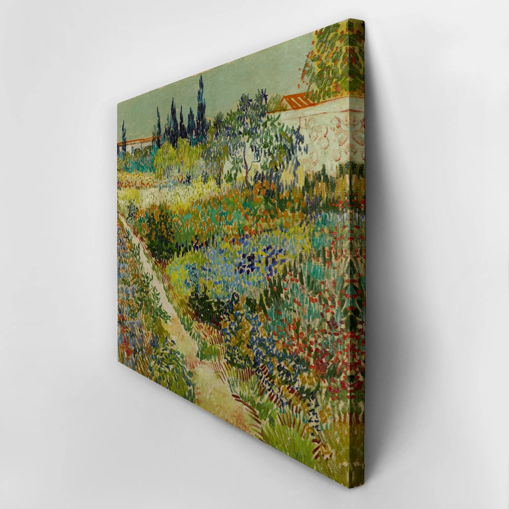 Πινακας σε καμβά VAN GOGH - GARDEN AT ARLES