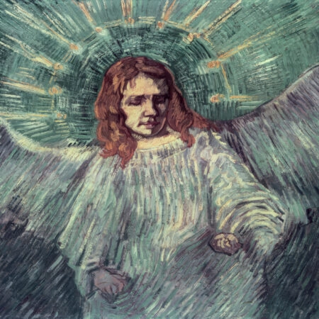 Πινακας σε καμβά VAN GOGH - HEAD OF AN ANGEL AFTER REMBRANDT - Vincent Van Gogh Sticky 5