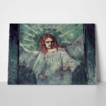 Πινακας σε καμβά VAN GOGH - HEAD OF AN ANGEL AFTER REMBRANDT