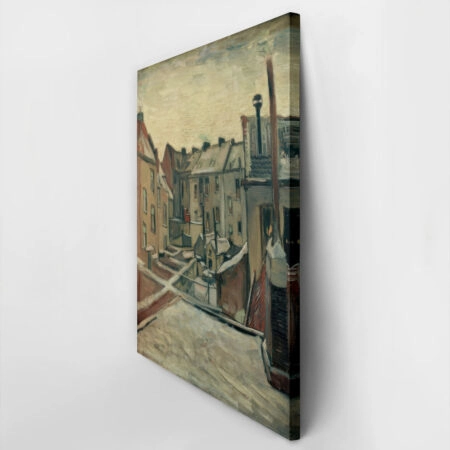 Πινακας σε καμβά VAN GOGH - HINTERHUEFE IN ANTWERPEN - Vincent Van Gogh Sticky 2