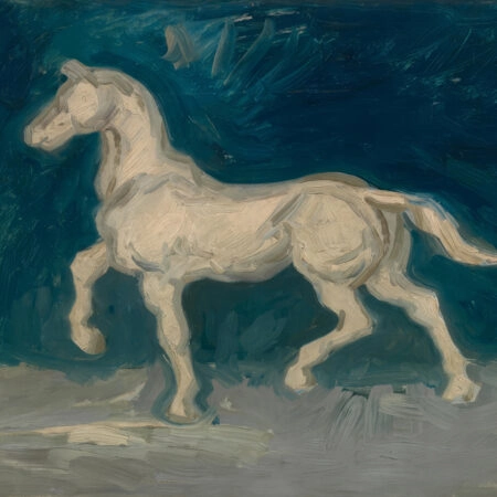 Πινακας σε καμβά VAN GOGH - HORSE - Vincent Van Gogh Sticky 5