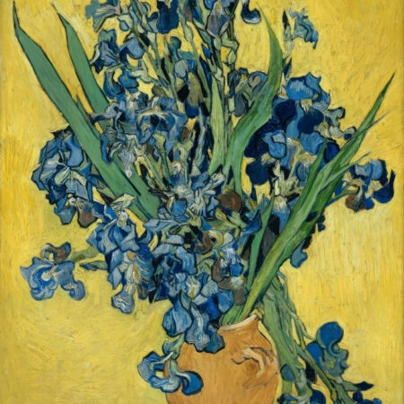 Πινακας σε καμβά VAN GOGH - IRISES 1890 B - Vincent Van Gogh Sticky 5