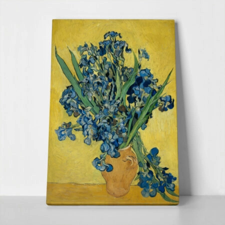 Πινακας σε καμβά VAN GOGH - IRISES 1890 B - Vincent Van Gogh