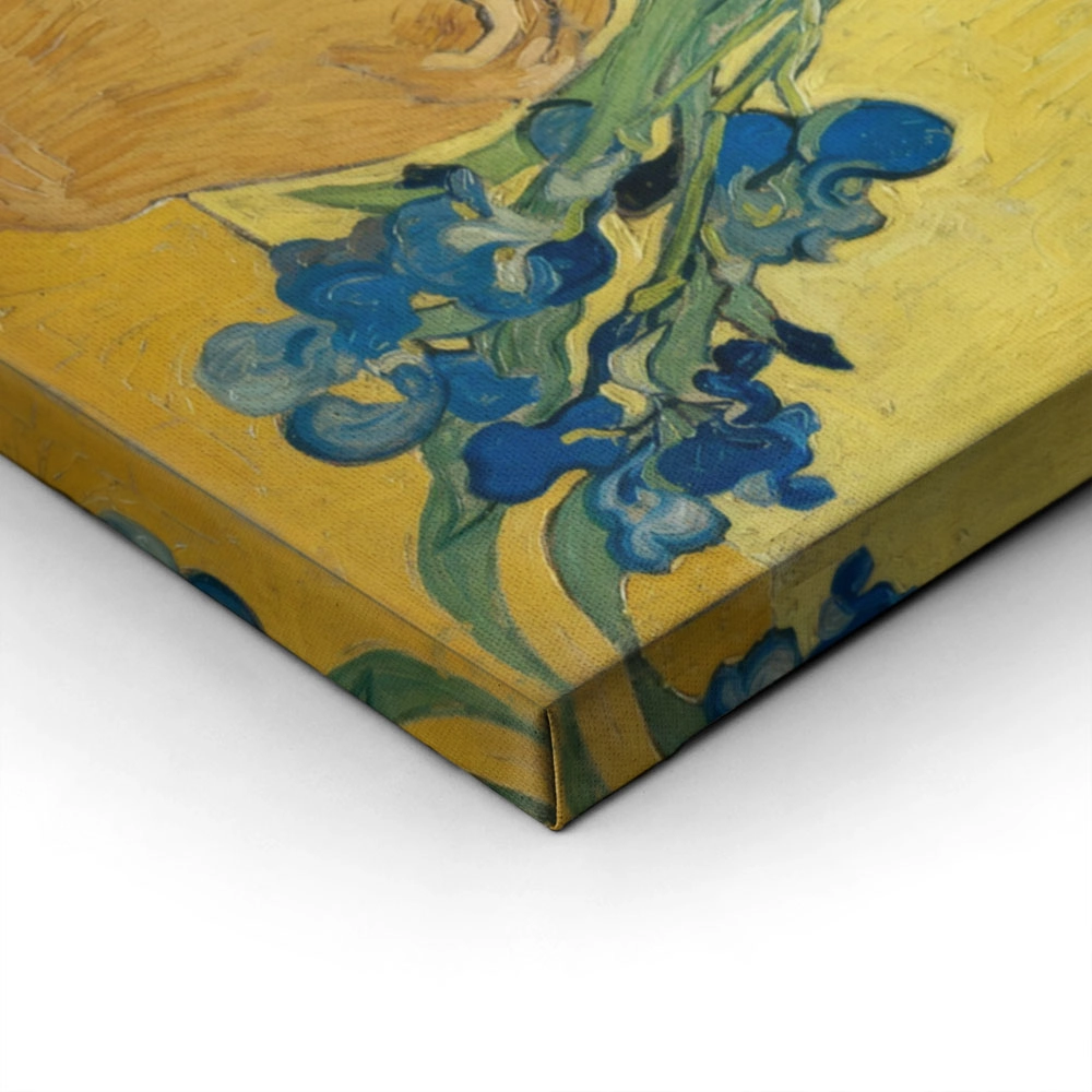 Πινακας σε καμβά VAN GOGH - IRISES 1890 B