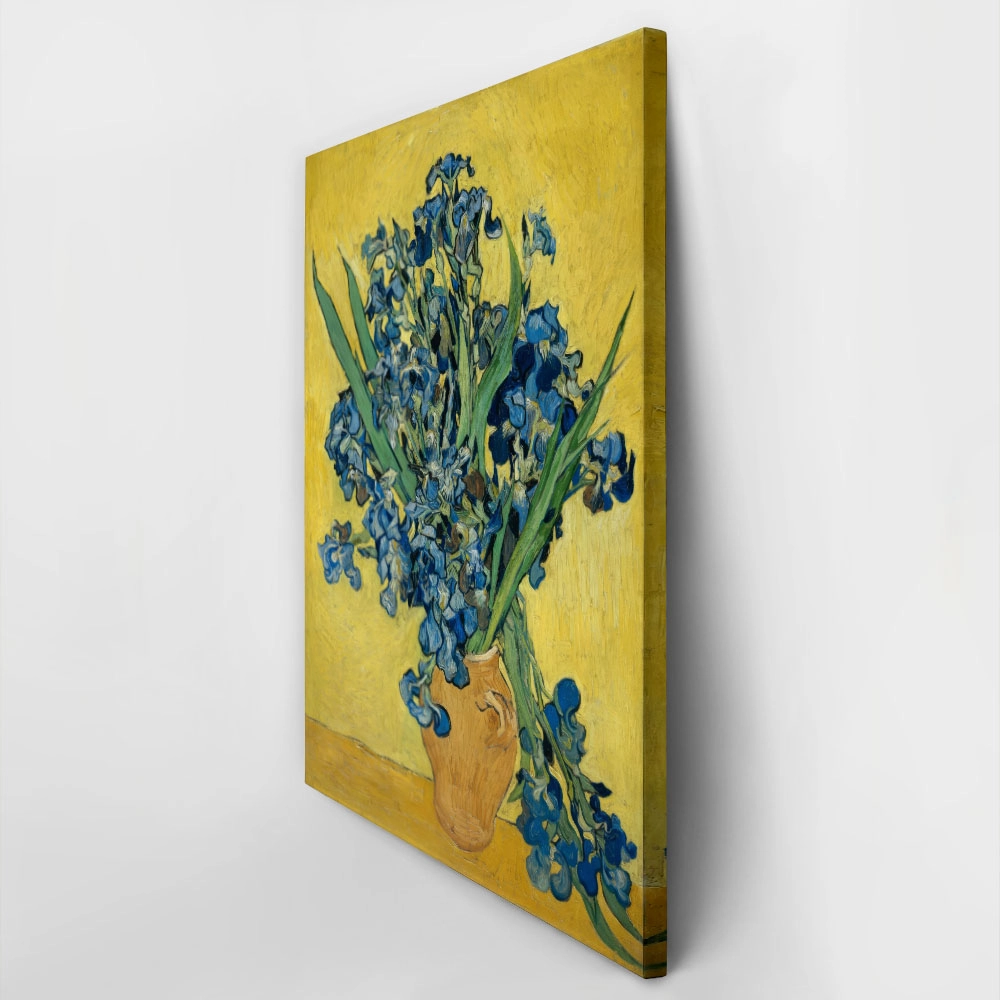 Πινακας σε καμβά VAN GOGH - IRISES 1890 B