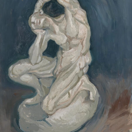 Πινακας σε καμβά VAN GOGH - KNEELING ECORCHE - Vincent Van Gogh Sticky 6