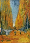 Πινακας σε καμβά VAN GOGH - L'ALLEE DES ALYSCAMPS ARLES