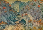 Πινακας σε καμβά VAN GOGH - LE RAVIN