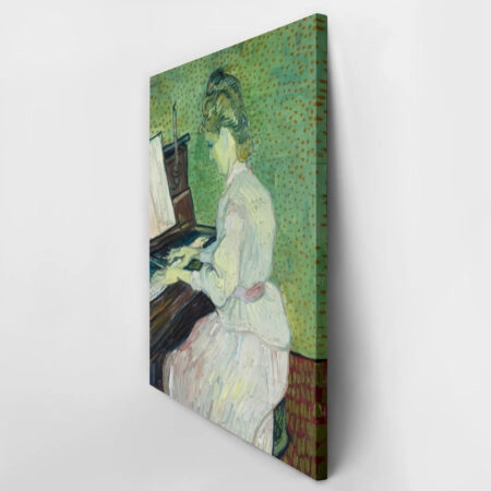 Πινακας σε καμβά VAN GOGH - MARGUERITE GACHET AT THE PIANO - Vincent Van Gogh Sticky 3