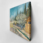 Πινακας σε καμβά VAN GOGH - ORCHARD BORDERED BY CYPRESSES