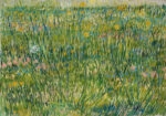 Πινακας σε καμβά VAN GOGH - PATCH OF GRASS