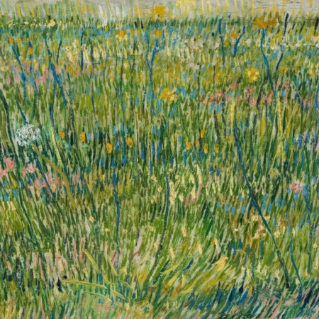 Πινακας σε καμβά VAN GOGH - PATCH OF GRASS - Vincent Van Gogh Sticky 5