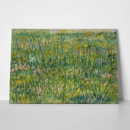 Πινακας σε καμβά VAN GOGH - PATCH OF GRASS - Vincent Van Gogh