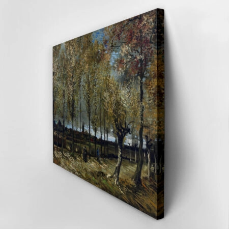 Πινακας σε καμβά VAN GOGH - PEUPLIERS PRES DE NUENEN - Vincent Van Gogh Sticky 2