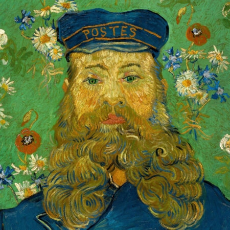 Πινακας σε καμβά VAN GOGH - PORTRAIT OF JOSEPH ROULIN - Vincent Van Gogh Sticky 5