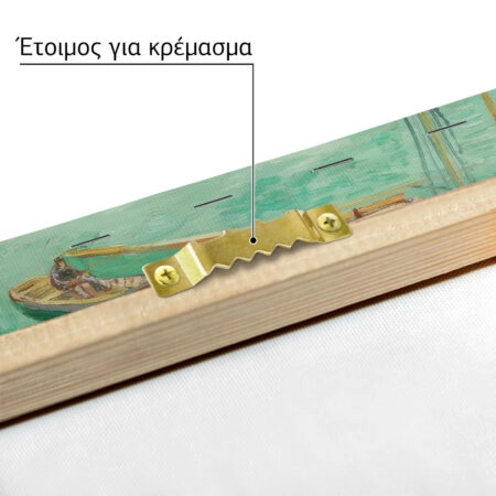 Πινακας σε καμβά VAN GOGH - RHONEBARKEN - Vincent Van Gogh Sticky 4