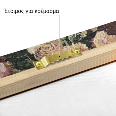 Πινακας σε καμβά VAN GOGH - ROSES AND PEONIES 1886 - Vincent Van Gogh Sticky 5