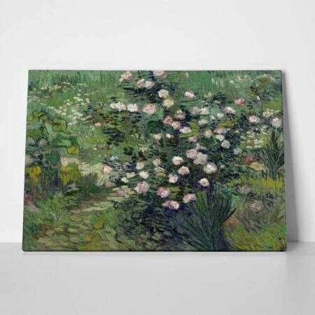 Πινακας σε καμβά VAN GOGH - ROSES PEINTURE - Vincent Van Gogh